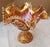 1910-1929 Imperial Glass Company made this beautiful carnival glass set referred to as Twins when it has its pedestal....