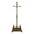 Brass Neoclassical Brass Fireplace Tool Set C1920 For Sale - Image 8 of 17