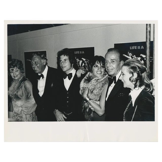Liza Minnelli with Family and Friends at a Premiere, 1966, Photograph For Sale