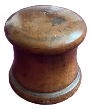 Antique English Treen Box
