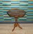 Charming coffee/side table with beautifully curved legs in the Chippendale style Round tabletop with ornately shaped edges...