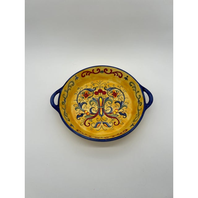 Yellow Tuscany Casserole Baker For Sale - Image 4 of 9