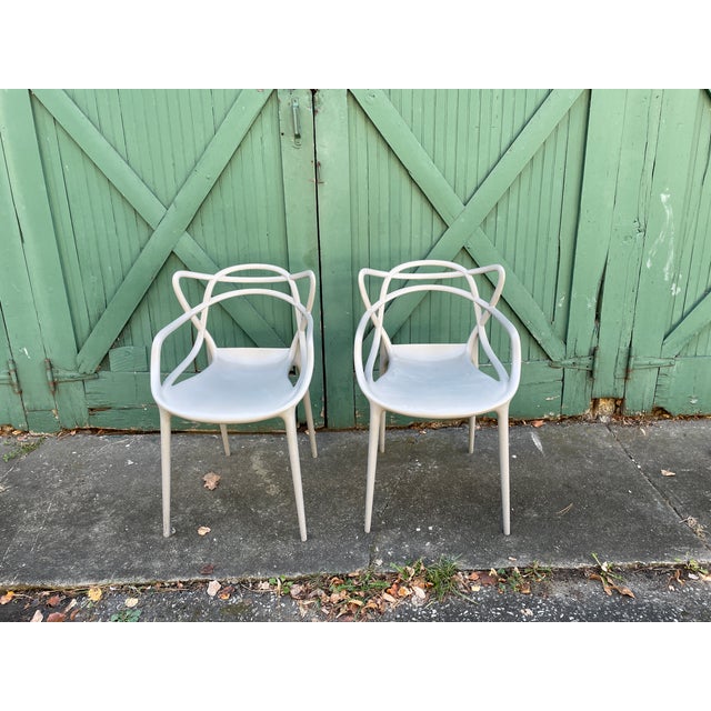 Kartell Philippe Starck With Eugeni Quitllet Masters Chairs - a Pair For Sale - Image 13 of 13