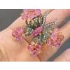 Bochic "Orient" Multi Sapphires & Ruby Cocktail Ring Set In 18K Gold & Silver For Sale - Image 16 of 18