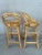 Set of Vintage Tiki Bar Stools in Bamboo For Sale - Image 4 of 10