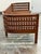 Emerald Moroccan Mousharabi Day Bed/Settee, Mid 20th Century For Sale - Image 8 of 12