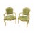 20th Century Louis XV Lacquered Armchairs, Set of 2 For Sale - Image 3 of 6