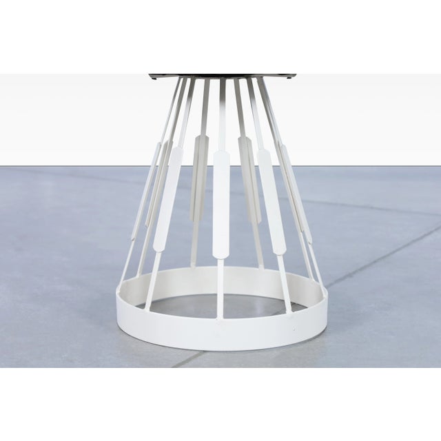 Mid-Century Model F-34 Iron Stools by Arthur Umanoff for Shaver-Howard Inc, 1960s For Sale - Image 9 of 9