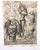 Image dimensions: 24.7 x 32.8 cm. Valeria is a beautiful etching realized by the artist Luigi Bartolini realized in 1948....