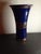 Art Nouveau Vintage Royal Bavaria Kpm Germany Cobalt Blue Vase For Sale - Image 3 of 6