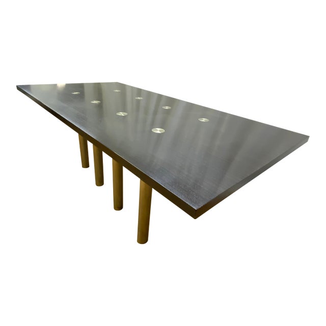 Late 20th Century Ching Dining Table Attributed to Stanley Jay Friedman for Brueton For Sale