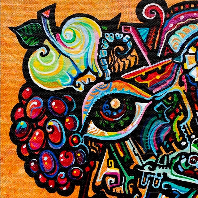 Abstract Alexander Arshansky, "Wake Me Up" Abstract/Cubist Piece For Sale - Image 3 of 3