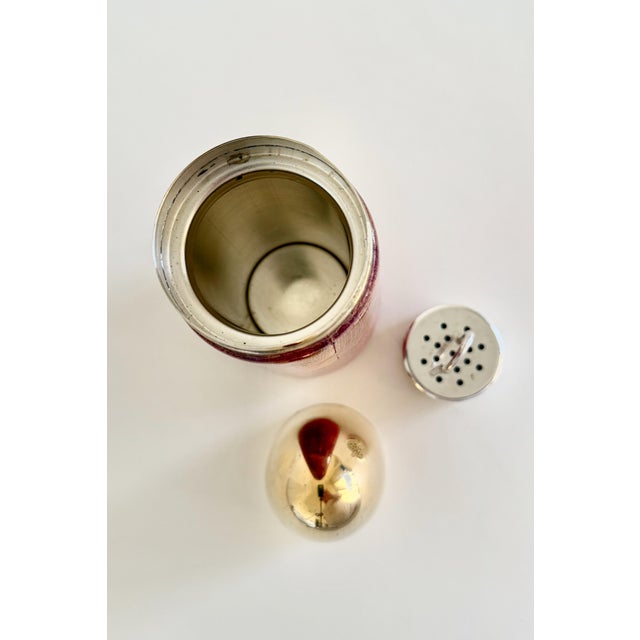 Aldo Tura 1950s Attributed to Aldo Tura Bullet Cocktail Shaker For Sale - Image 4 of 10