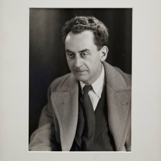 Selfportrait photographed by man ray. A posthumous print from the original negative circa 1970 by pierre gassmann. Gelatin...
