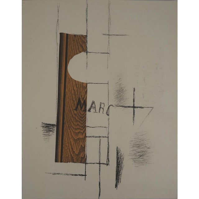 Georges Braque, La bouteille de Marc, Lithograph For Sale - Image 6 of 6