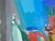 Colorful Modernist Still Life With Jug and Plant by Ellis Hopkins For Sale - Image 4 of 7