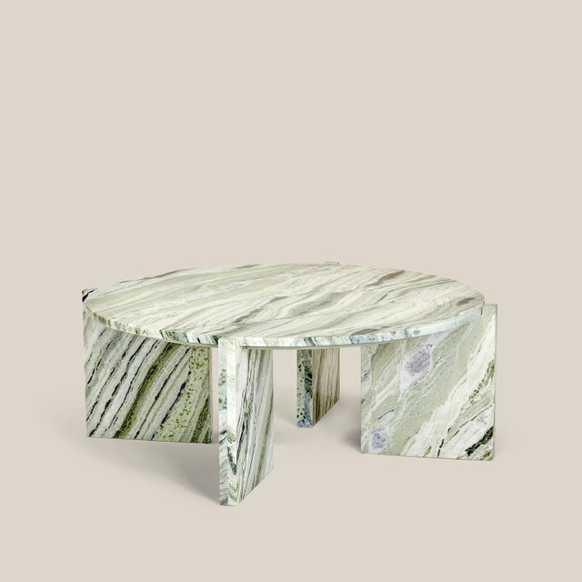 Gaia Coffee Table by Marmo Lusso For Sale - Image 4 of 4