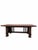 Late 20th Century Custom Arts and Crafts Mission Style Oak Dining Table With Six High-Back Chairs For Sale - Image 9 of 12
