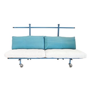 Lazy Work Sofa with Seat Cushion and Neck Support, 1990s For Sale