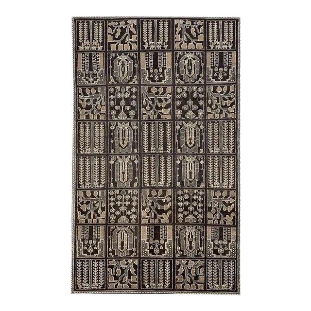 1980s Old Shiraz Area Rug 7'1"×10'3" For Sale