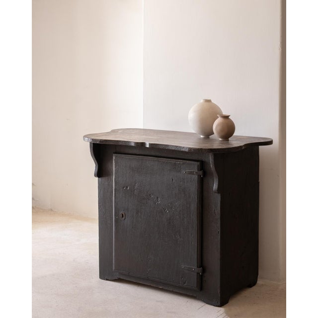 Antique Spanish Dark Patina Sideboard, 1800s For Sale - Image 4 of 12