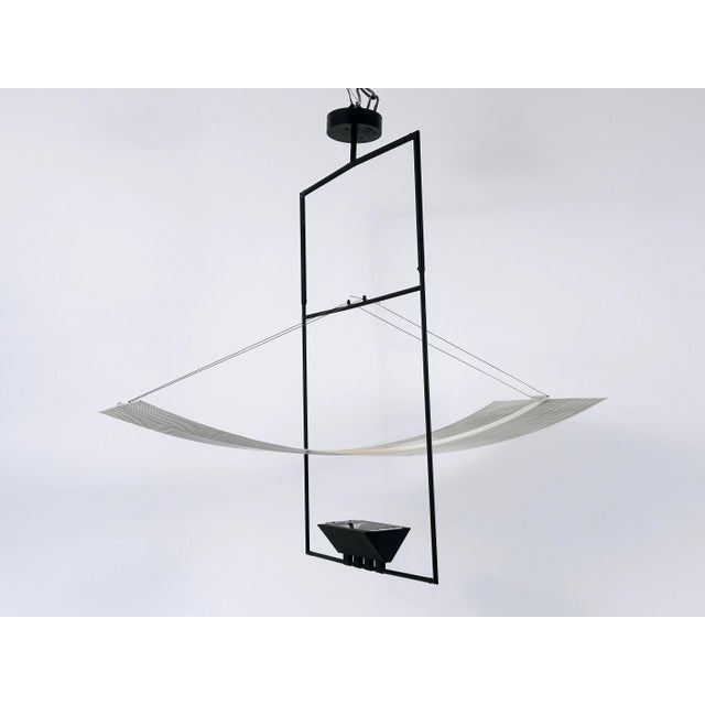 Zefiro Chandelier by Mario Botta for Artemide, Italy, 1980s For Sale - Image 11 of 18
