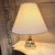 Small Aluminum Table Lamp, Geometric Form, Modern Design, 1980s For Sale In San Diego - Image 6 of 8