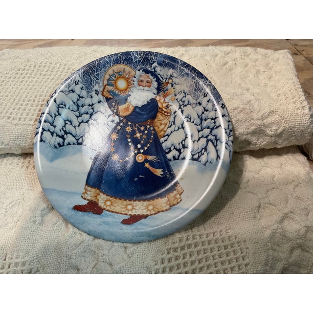 1990s 1990s Holiday Dessert Plates - Set of 4 For Sale - Image 5 of 7
