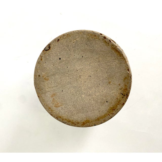 Ceramic Antique French Stoneware Confit Pot For Sale - Image 7 of 7
