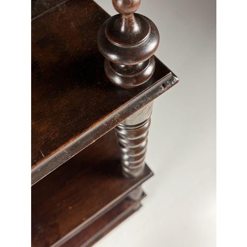 French Bobbin Bookcase, 1900s For Sale - Image 15 of 16