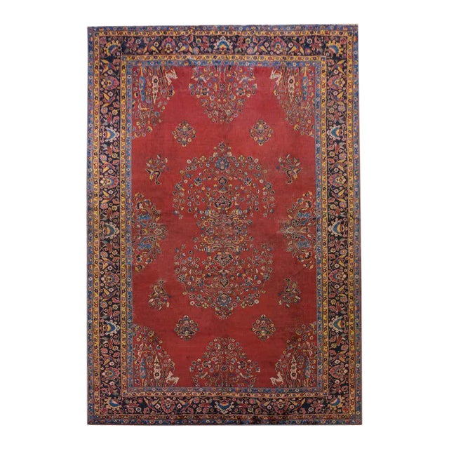Early 20th Century Turkish Sparta Rug For Sale