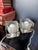 Ice Cube Glass Table Lamps, 1970, Set of 2 For Sale - Image 3 of 3