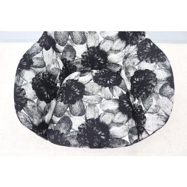 Modern Pearson Lloyd for Coalesse Black Bob Swivel Lounge Chair by Walter Knoll For Sale - Image 10 of 12