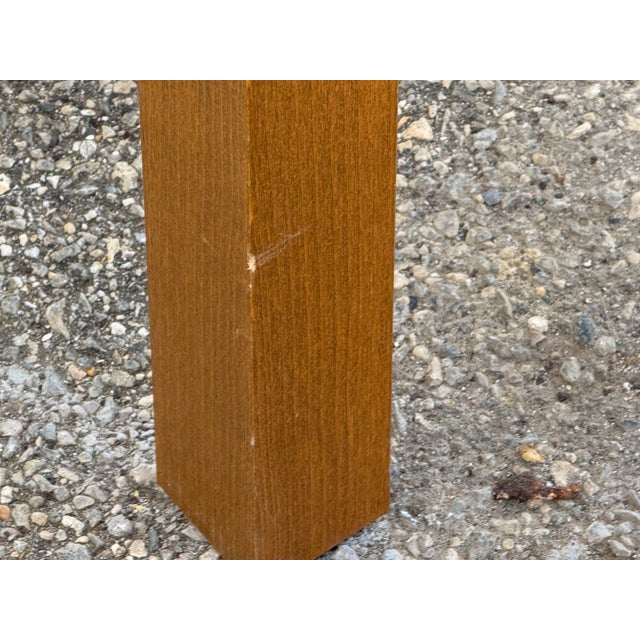 Brown Danish Modern Teak Extendable Dining Table With Two Leaves, Made in Denmark For Sale - Image 8 of 12