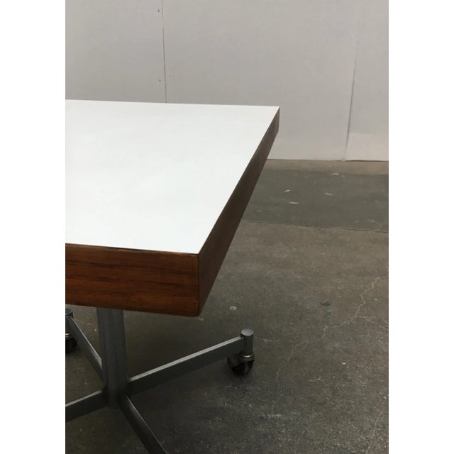 Metal and Wood Side Table from Artifort, 1960s For Sale - Image 18 of 18