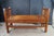 Antique Mission Arts & Crafts Quartersawn Oak Hall Storage Bench Seat Settee 50" For Sale - Image 10 of 13