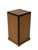 Art Deco Modernist Pedestal in Oak with Black Lacquer, 1930s For Sale - Image 9 of 9