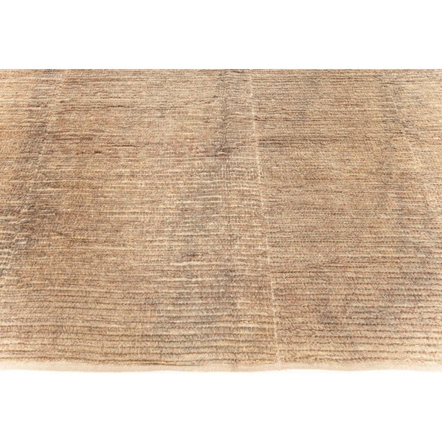 Modern Textural Marsh Rug in Neutral Colors by Doris Leslie Blau For Sale In New York - Image 6 of 7