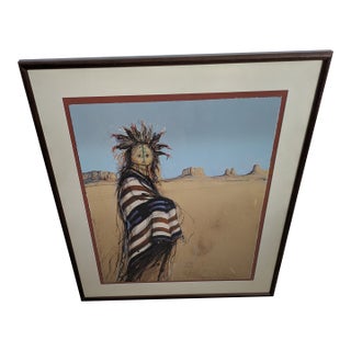 Larry Fodor Yu-Be-Chai Lithograph, 1983, Framed For Sale