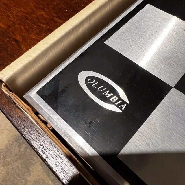 Mid-Century Modern 1972 Scott Wolfe Columbia Aluminum Chess Set For Sale - Image 3 of 12
