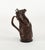 Mid-Century Liqueur Bottle in Brown Leather and Glass, Italy, 1960s For Sale - Image 13 of 14
