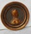 Wax cast of the medallion of Nini (1717 - 1786.) dedication to the sitter "Suzanne Jarente De La Reyniere 1760" Late 18th-...