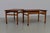 Brown Danish Modern Side Tables in Teak and Beech, 1950s, Set of 2 For Sale - Image 8 of 18
