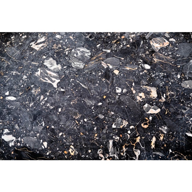 Viennese Side Table with Marble Top in the style of Josef Hoffmann, 1960s For Sale - Image 3 of 12