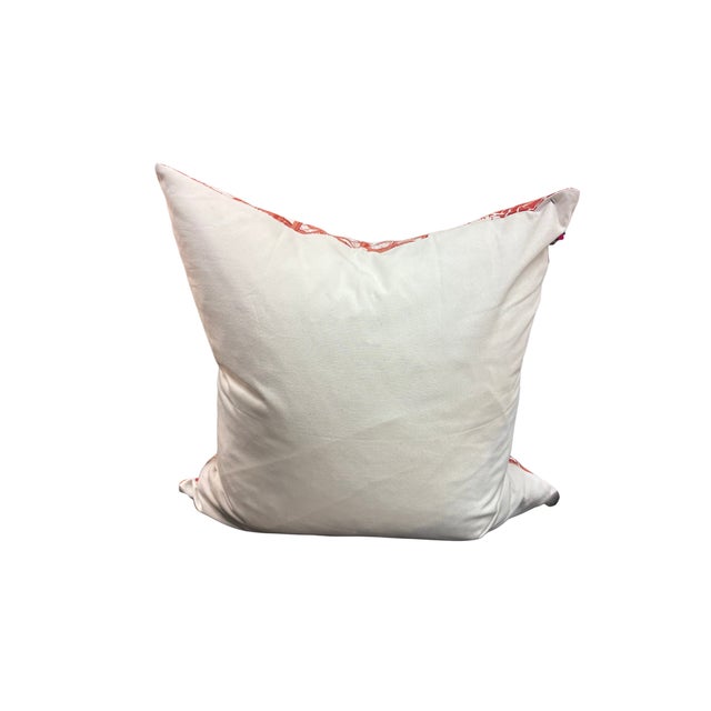 Chinoiserie Chinoiserie Scenic Decorative Throw Pillows – Pair For Sale - Image 3 of 6