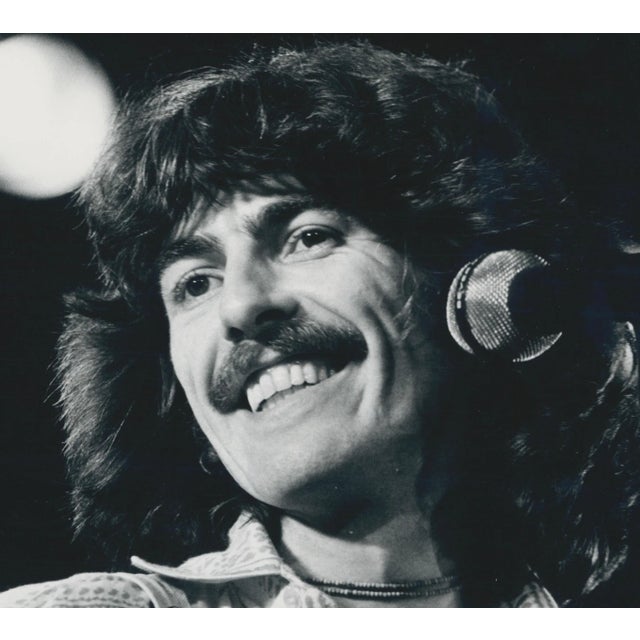 Henry Grossman, George Harrison on Stage, Black and White Photograph, 1970s For Sale - Image 4 of 4