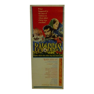 "Barabbas" Vintage Movie Poster For Sale