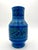 Rimini Blue Ceramic Vase by Aldo Londi for Bitossi, 1960s For Sale - Image 3 of 7
