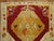 Vintage Turkish Oushak Red Field Scatter Rug - 2'5" x 4' For Sale In New York - Image 6 of 6
