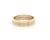 Cartier Mid 20th Century Cartier Vendome Louis 18k Tri Color Gold 4.8mm Band Ring w/Cert Size 56 US 7.5 For Sale - Image 4 of 7